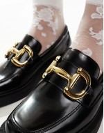 Memoir smart loafer in black