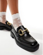Memoir smart loafer in black