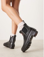 Loss-Making Original chelsea wellington boots in black gloss